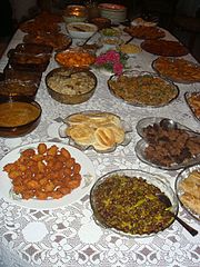 Iftar table